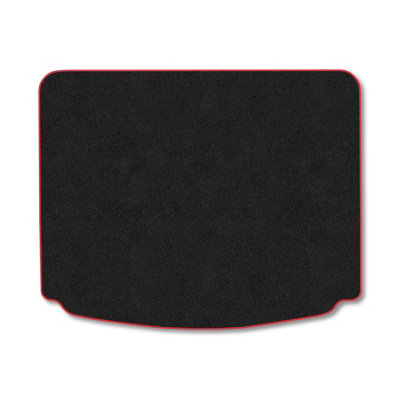 Car Mat Co Carpet Boot Liner Compatible With Honda Civic (2012-2017) (Hatchback) Red Trim Carpet Tailored Fit 550Gsm Protector Boot Mat from B&Q
