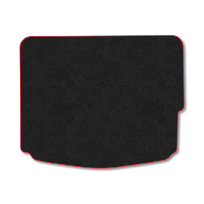 Car Mat Co Carpet Boot Liner Compatible With Honda Civic (2012-2017) (Hatchback) Red Trim Carpet Tailored Fit 550Gsm Protector Boot Mat from B&Q