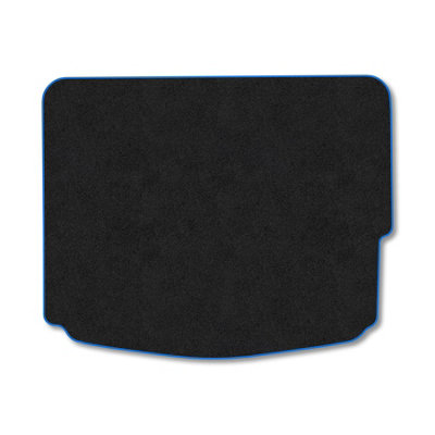 Car Mat Co Carpet Boot Liner Compatible With Honda Civic (2012-2017) (Hatchback) Blue Trim Carpet Tailored Fit 550Gsm Protector Boot Mat from B&Q