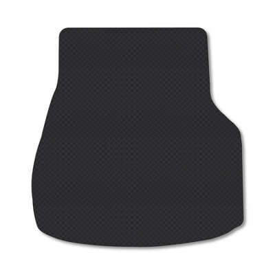 Car Mat Co Fully Tailored Boot Mat Fits Jaguar Xf 2008-15 (Saloon) Black Rubber Mat Liner from B&Q