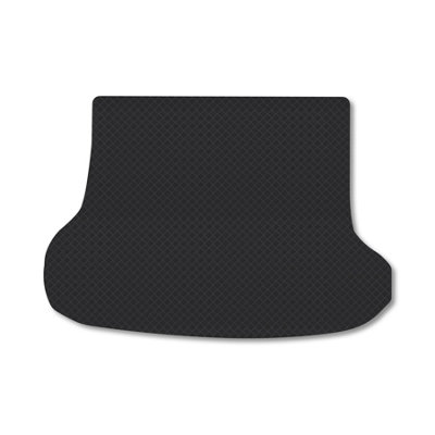 Car Mat Co Fully Tailored Boot Mat Fits Kia Cee'd 2012-18 (Estate) Black Rubber Mat Liner from B&Q