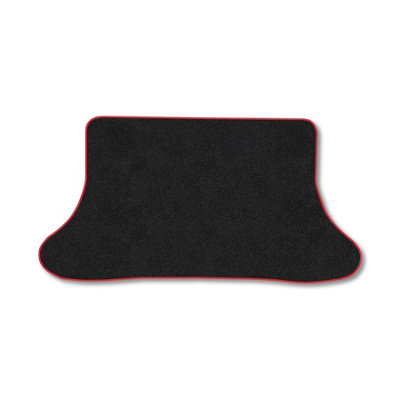 B&Q -  Carpet Boot Liner Compatible With Land Rover Freelander (1996-2006) Red Trim Carpet Tailored Fit 550Gsm Protector Boot Mat