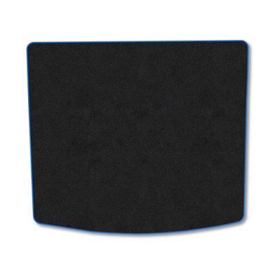 B&Q -  Carpet Boot Liner Compatible With Land Rover Freelander (2006-2013) Blue Trim Carpet Tailored Fit 550Gsm Protector Boot Mat