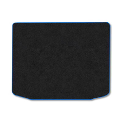 Car Mat Co Carpet Boot Liner Compatible With Mitsubishi Asx 2010 On Blue Trim Carpet Tailored Fit 550Gsm Protector Boot Mat Anti-Slip from B&Q
