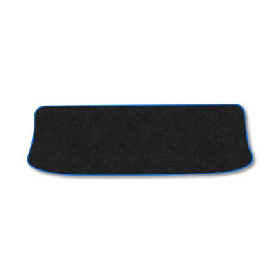 Car Mat Co Carpet Boot Liner Compatible With Mitsubishi Shogun Pinnin (2000-2005) Blue Trim Carpet Tailored Fit 550Gsm Protector Boot Mat from B&Q