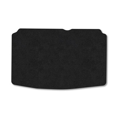B&Q -  Tailored Boot Mat Fits Peugeot 206 1998-06 (Hatchback) Black Carpet Mat Liner