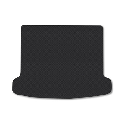 Car Mat Co Fully Tailored Boot Mat Fits Peugeot 307 2001-08 (Estate) Black Rubber Mat Liner from B&Q