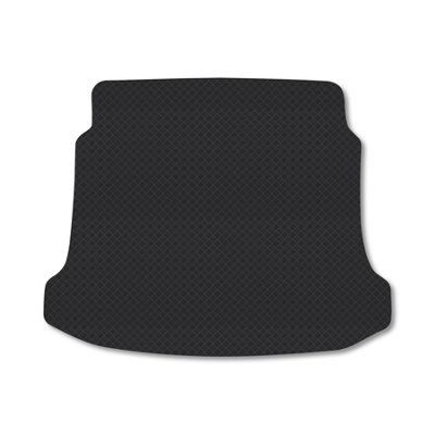 Car Mat Co Fully Tailored Boot Mat Fits Peugeot 308 2007-13 (Estate) Black Rubber Mat Liner from B&Q