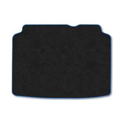 Car Mat Co Carpet Boot Liner Compatible With Peugeot 308 2013 On (Hatchback) Blue Trim Carpet Tailored Fit 550Gsm Protector Boot Mat from B&Q