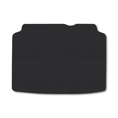 Car Mat Co Tailored Boot Mat Fits Peugeot 308 2013 On (Hatchback) Black Rubber Mat Liner from B&Q