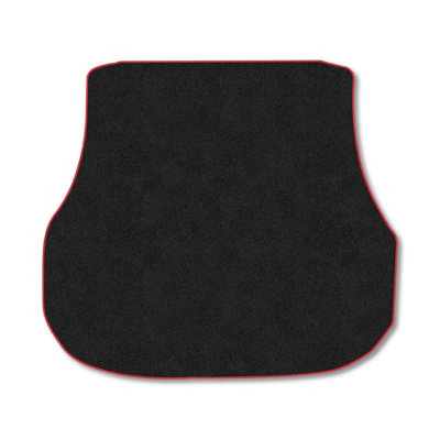 Car Mat Co Carpet Boot Liner Compatible With Peugeot 406 (1995-2005) (Estate) Red Trim Carpet Tailored Fit 550Gsm Protector Boot Mat from B&Q