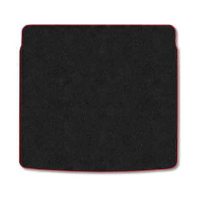 Car Mat Co Carpet Boot Liner Compatible With Peugeot 508 (2011-2018) (Estate) Red Trim Carpet Tailored Fit 550Gsm Protector Boot Mat from B&Q
