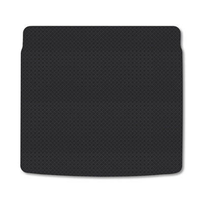 Car Mat Co Fully Tailored Boot Mat Fits Peugeot 508 2011-18 (Estate) Black Rubber Mat Liner from B&Q