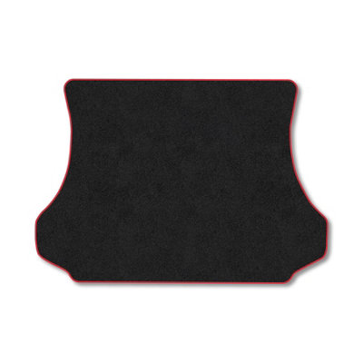 Car Mat Co Carpet Boot Liner Compatible With Hyundai Santa Fe (2001-2006) Red Trim Carpet Tailored Fit 550Gsm Protector Boot Mat Anti-Slip from B&Q