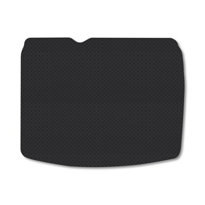 Car Mat Co Fully Tailored Boot Car Mat Fits Seat Leon (05-13) Black 1Pc Rubber Mat Liner from B&Q