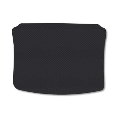 Car Mat Co Fully Tailored Boot Car Mat Fits Seat Leon (02-05) Black 1Pc Rubber Mat Liner from B&Q