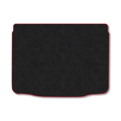 Car Mat Co Carpet Boot Liner Compatible With Vauxhall Insignia (2008-2017) (Hatchback) Red Trim Carpet Tailored Fit 550Gsm Protector Boot from B&Q