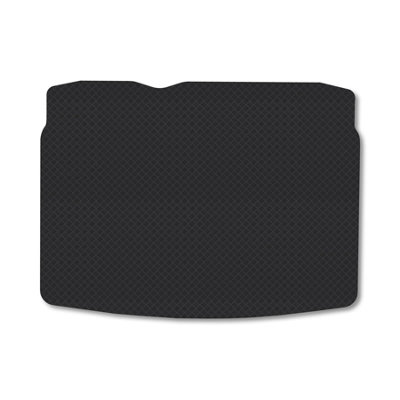 Car Mat Co Fully Tailored Boot Mat Fits Vw Golf 2009-13 (Hatchback) Black Rubber Mat Liner from B&Q