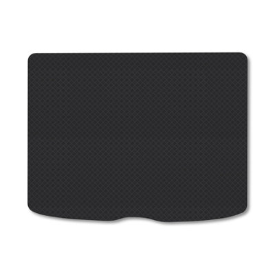 Car Mat Co Fully Tailored Boot Mat Fits Vw Golf 2013-20 (Hatchback) Black Rubber Mat Liner from B&Q