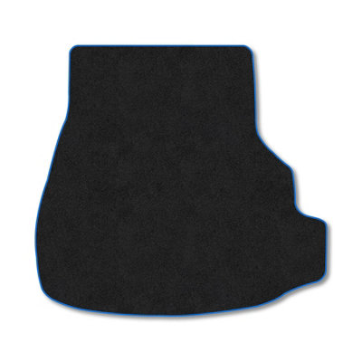 Car Mat Co Carpet Boot Liner Compatible With Jaguar S Type (2002-2008) (Saloon) Blue Trim Carpet Tailored Fit 550Gsm Protector Boot Mat from B&Q