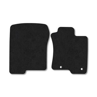 Car Mat Co Toyota Land Cruiser 2021+ Car Mats Black Carpet Tailored  Easy Clean Clips from B&Q