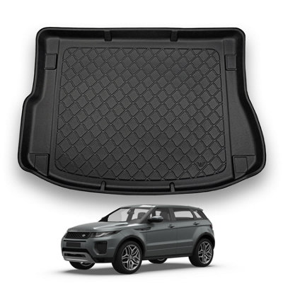Nomad Range Rover Evoque (2011-2019) Boot Liner (L538) Premium Tailored Boot Mat Protector Waterproof Raised Edges Accessory from B&Q