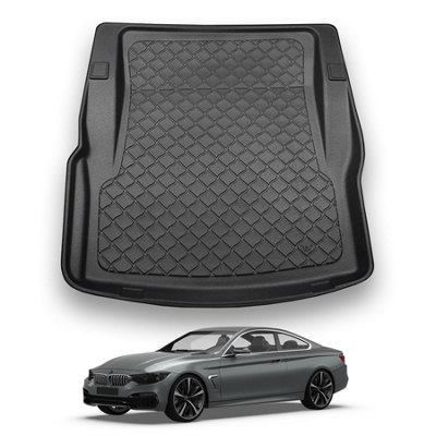Nomad Bmw 4 Series (2013-2020) (F32) Boot Liner (Coupe Models) Premium Tailored Boot Mat Protector Waterproof Accessory from B&Q