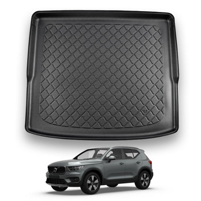 Nomad Volvo Xc40 (2018+) Boot Liner (Hybrid Models) Premium Tailored Boot Mat Protector Waterproof Raised Edges Accessory from B&Q
