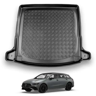Nomad Mercedes Cla (2019+) (X118) Boot Liner (Not For Phev Models) Tailored Boot Mat Protector Waterproof Raised Edges Accessory from B&Q