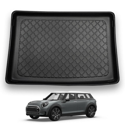 Nomad Mini Clubman (2015+) Boot Liner (Upper Boot Position) Premium Tailored Boot Mat Protector Thermoplastic Waterproof from B&Q