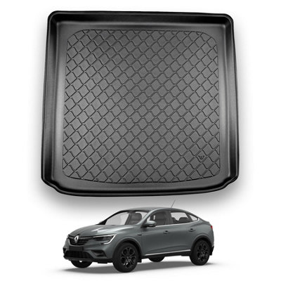 B&Q -  Renault Arkana (2021+) Boot Liner (Upper Boot Position) Premium Tailored Boot Mat Protector Thermoplastic Waterproof