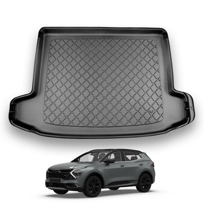 Nomad Kia Sportage (2021+) Boot Liner Premium Tailored Fit Boot Mat Protector Easy Install Thermoplastic Waterproof Raised Edges from B&Q