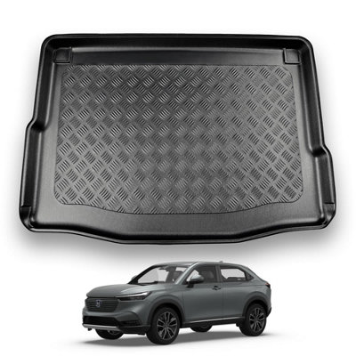 B&Q -  Honda Hr-V (2021+) Boot Liner Tailored Boot Protector Waterproof Raised Edges Accessory Pet Friendly Easy Install