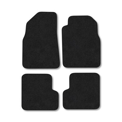 Car Mat Co Mg 3 (2011+) Car Mats Black Carpet Tailored Fit Easy Clean from B&Q