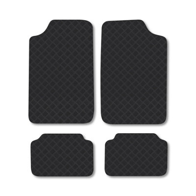 B&Q -  Peugeot 309 (1985-1994) Rubber Car Mats Heavy-Duty Tailored Fit