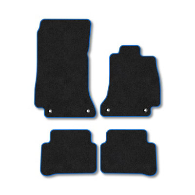 Car Mat Co Mercedes E-Class 2016+ (W213) (Saloon  Estate) Car Mats Blue Trim   Tailored from B&Q