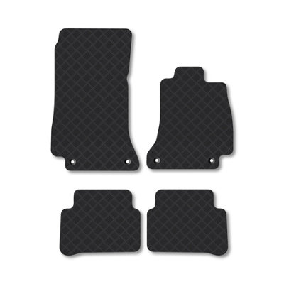 Car Mat Co Mercedes E-Class 2016+ (W213) (Saloon  Estate) Rubber Car Mats  Tailored from B&Q