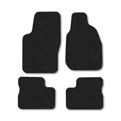 Car Mat Co Vauxhall Calibra 1989-1997 Car Mats Black Carpet Tailored  Easy Clean Clips from B&Q