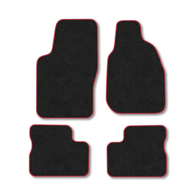 Car Mat Co Vauxhall Calibra 1989-1997 Car Mats Red Trim Carpet Tailored Fit Easy Clean from B&Q