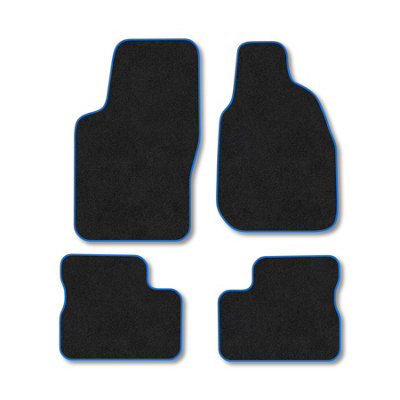 Car Mat Co Vauxhall Calibra 1989-1997 Car Mats Blue Trim Carpet Tailored Fit Easy Clean from B&Q