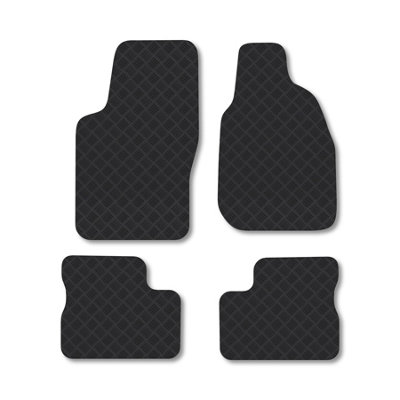 Car Mat Co Vauxhall Calibra (1989-1997) Rubber Car Mats Heavy-Duty Tailored Fit from B&Q
