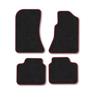 Car Mat Co Vauxhall Omega 1986-2004 Car Mats Red Trim Carpet Tailored  Easy Clean Clips from B&Q