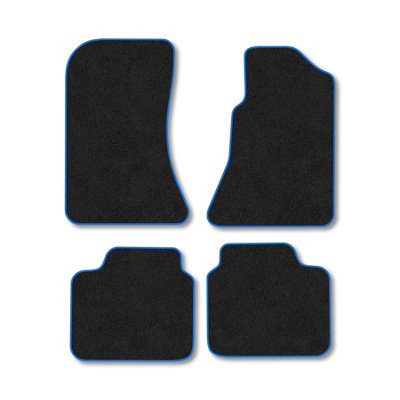 Car Mat Co Vauxhall Omega 1986-2004 Car Mats Blue Trim Carpet Tailored  Easy Clean Clips from B&Q