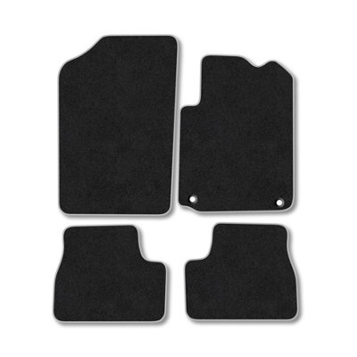 B&Q -  Citroen Ds3 (2016+) Car Mats Grey Trim Carpet Tailored Fit Easy Clean With Clips