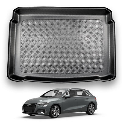 Nomad Audi A3 (2020+) (Sportback) Boot Liner (Lower Boot Position) Tailored Boot Mat Protector Waterproof from B&Q