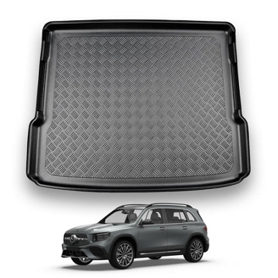 Nomad Mercedes Glb (2021+) (X247) Boot Liner (Upper Boot Position) Tailored Boot Mat Protector Waterproof Raised Edges Accessory from B&Q