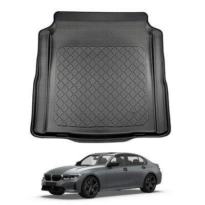 Nomad Bmw 3 Series (2019+) (G20) (Saloon) Boot Liner (Not Suitable For Hybrid Models) Premium Tailored Mat Protector Waterproof from B&Q