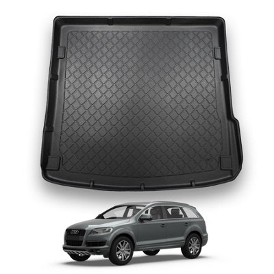 Nomad Audi Q7 (2006-2016) Boot Liner (Fits 7 Seats Model With 3Rd Row Folded) Premium Tailored Mat Protectorwaterproofaccessory from B&Q