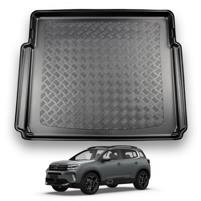 Nomad Citroen C5 Aircross (2020+) Boot Liner (Hybrid Models) Tailored Boot Protector Waterproof Raised Edges Custom Fit Accessory from B&Q