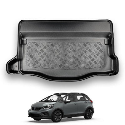 Nomad Honda Jazz Crosstar (2020+) Boot Liner Tailored Fit Boot Mat Protector Waterproof Raised Edges Easy Install All-Weather
